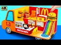 How to Make Miniature McDonalds Cardboard House Car Style from Paper Crafts ❤️ DIY Miniature House
