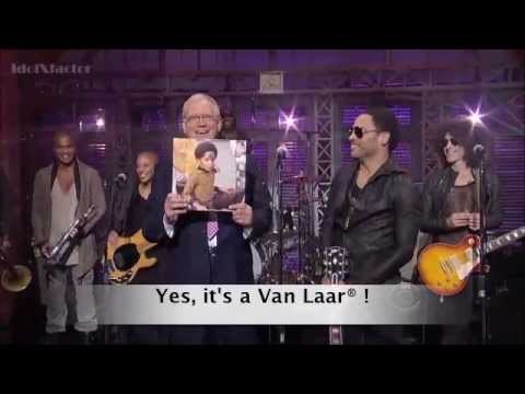 Ludovic Louis plays Van Laar in Late Show with Lenny Kravitz