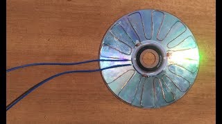 Free Energy 100% , How make solar cell from CD flat