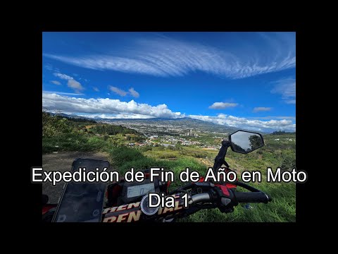 Expedición de Fin de Año en Moto por Costa Rica | Dia 1/4 | Ruta entre Cartago, Orosi y Divison