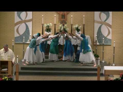 A reading from the four Holy Gospels of Easter