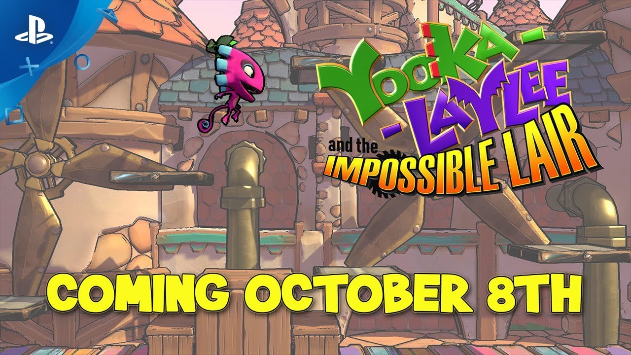 Yooka-Laylee and the Impossible Lair Chega em 8 de Outubro para PS4