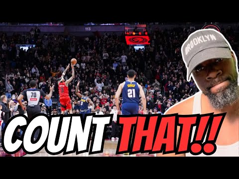 ANYTHING BUT DENVER! NUGGETS at RAPTORS GAME HIGHLIGHTS 12/31 (REACTION)