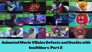 Animated Movie Villains Defeats and Deaths with he