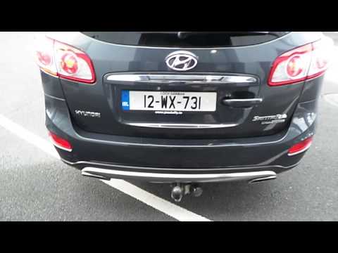 12WX731 - 2012 Hyundai Santa Fe 2.0D 4WD - Joe Duffy Select 21,795