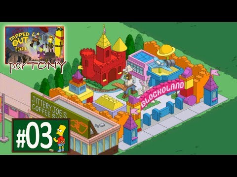 Los Simpson Springfield "Juegos'19: Capítulo 3 - Blockolandia" por Tony