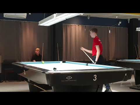 Oliver Wolff vinn NM U17 i 8 ball 2020