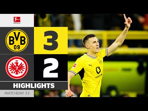 BV Ballspiel Verein Borussia Dortmund 3-2 SG Sport Gemeinde Eintracht Frankfurt