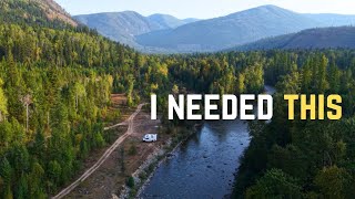 Went WAY To long Without This! Truck Camping Alone By A River