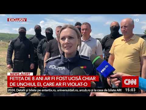 Criminalul fetiței din Botoșani, prima declarație după ce a fost prins