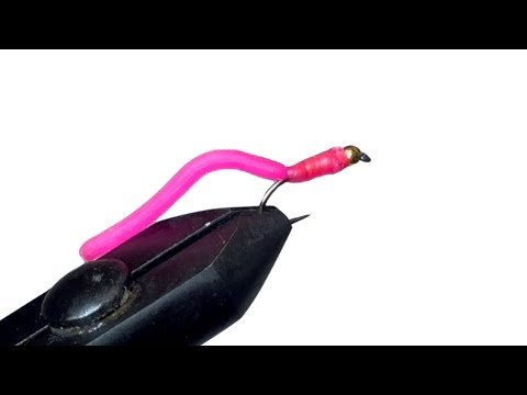 Squirmy Worm - Perhonsidonta - Kirjolohiperho - Pilkkiperho - Perhokalastus - Perhonsidontakurssi