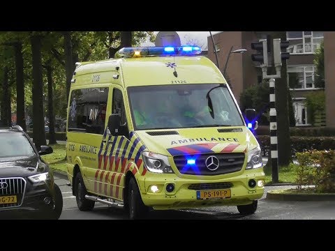 A1 [Nieuwe] Ambulance 21-126 met spoed in Oss