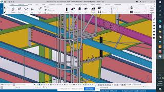 [Học Tekla Structures 2022] Bài 1 Các lệnh cơ bản về mô hình và hệ lưới