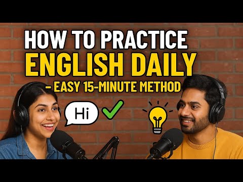 Learn how to speak fluent english in only 15 minutes a day #SpeakFluentEnglish #LearnEnglishDaily