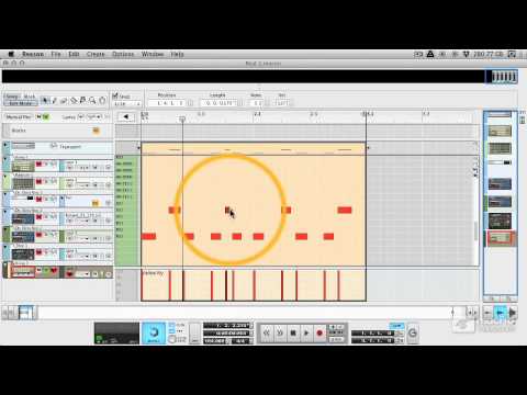 Reason 6 107: Beat Design Basics - 5 Using the Sequencer