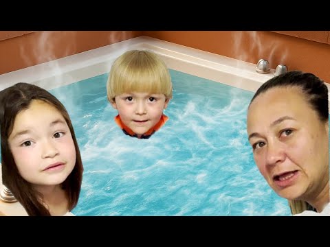 BUĞLEM, YOUR DAD BROUGHT A GIANT SWIMMING POOL HOME!! MY MOM CAUSED A HUGE SCENE AT HOME!!