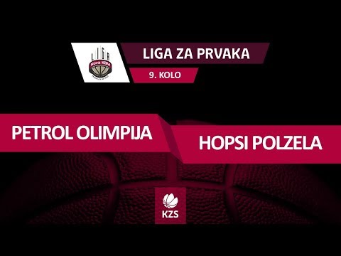 Petrol Olimpija : Hopsi Polzela - 9. kolo, za prvaka - Liga NovaKBM - Sezona 2018/19