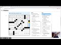 New York Times crossword puzzle live sol