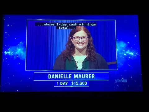 Jeopardy, intro - Danielle Maurer Day 2 (5/9/22)