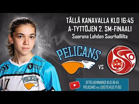 A-TYTÖT SM FINAALIPELIT PELICANS SB-FBC LOISTO