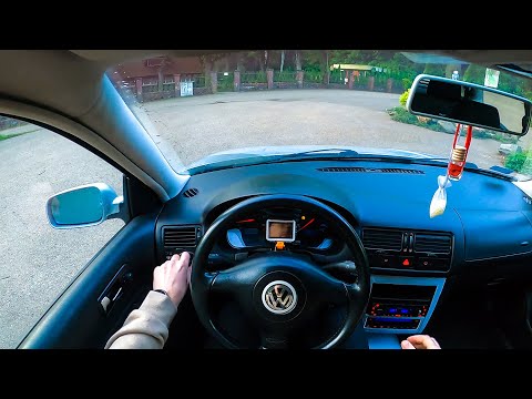 Volkswagen Golf IV GTI 1.8T (262HP) ACCELERATION, SOUND TEST DRIVE POV #1 fanVAG