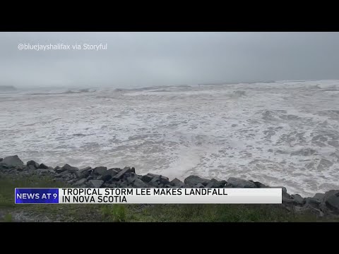 Atlantic storm Lee brings fierce winds, surf to Canada and New England; 1 man killed in Maine