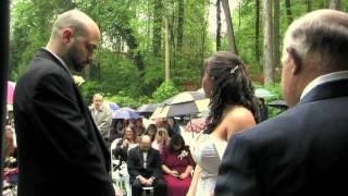 preview picture of video 'Rain Soaked Wedding at The Arboretum Greensboro, NC'