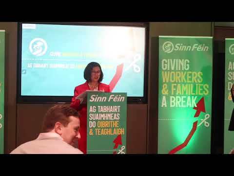 Sinn Féin Budget for Change launch and Q&A
