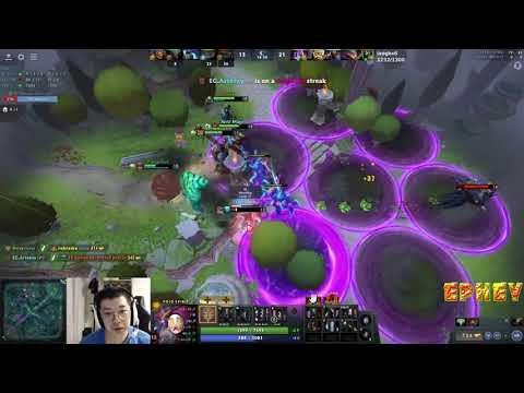 EG.Arteezy play AM training TI10