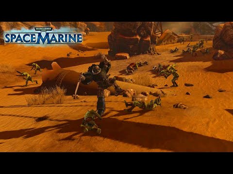Augmented mod 2021[ Iron Hand against Orks&Chaos! ] Warhammer 40k:Space marine .