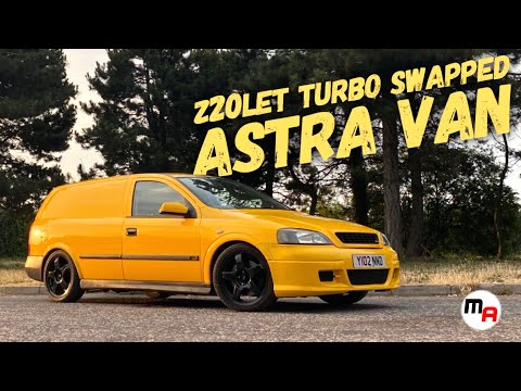 EPIC Z20LET TURBO VAUXHALL ASTRA VAN - VIDEO WITH A TWIST