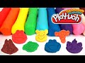 Colorful Play Doh Cartoon Characters For Kids