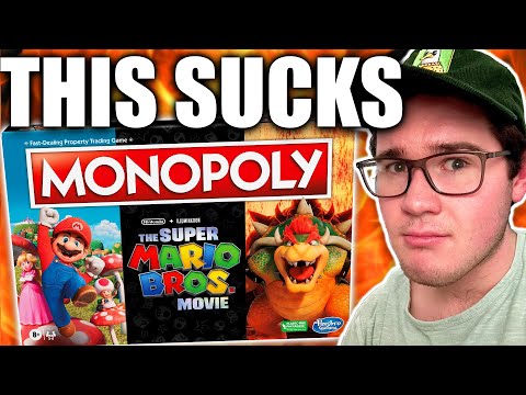Super Mario Bros. Movie Monopoly... Is Sad