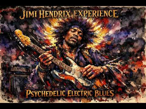 Jimi Hendrix – Lost Psychedelic Rock Album 1969  Live Electric Guitar Jam & Acid Blues