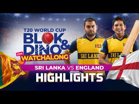 Sri Lanka vs England | Highlights | T20 World Cup 2026 | Live Watchalong with Blok & Dino