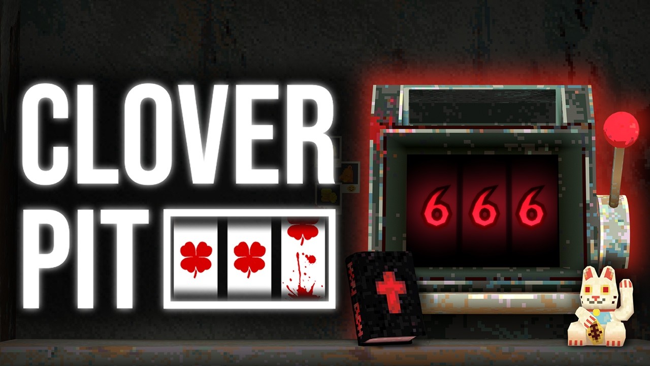 Trailer preview showing first-person slot machine gameplay from CloverPit
