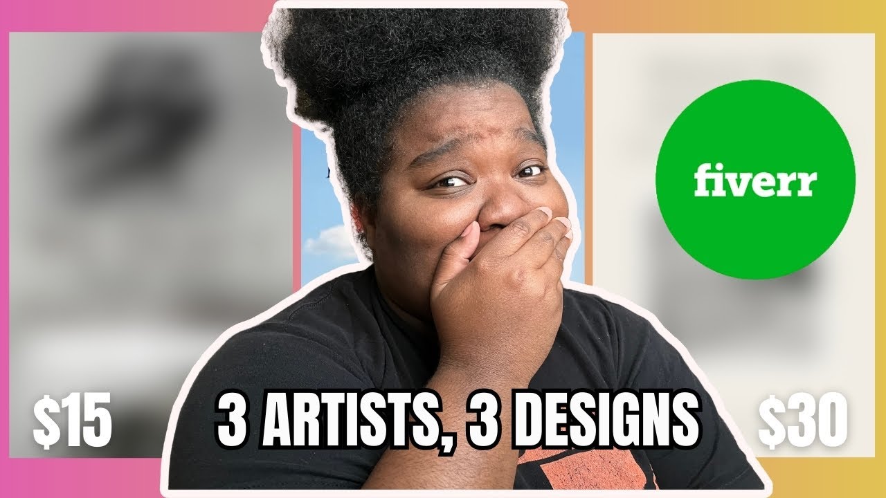 I Paid Artists on FIVERR to Design My Book Cover!!