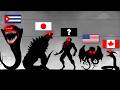Which Country SEA Monsters Come From Possible Countries Comparison