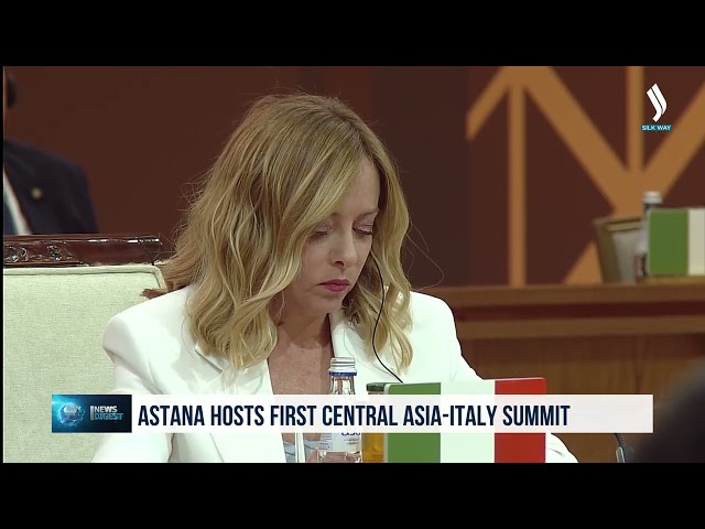 Астанада бірінші «Орталық Азия – Италия» саммиті өтті