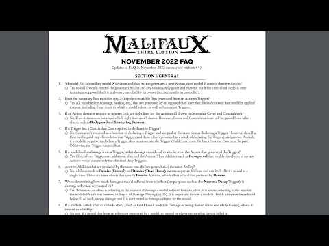 Malifaux November? Errata - Best Errata Yet??!!?