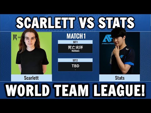 Scarlett vs Stats - PULLING THE DRONES! [World Team League] ZvP