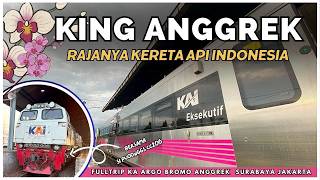 Download lagu THE KING OF INDONESIAN TRAIN‼️🤴THE FASTEST TRAIN SURABAYA - JAKARTA🔥Take the Argo Bromo Anggrek F... mp3