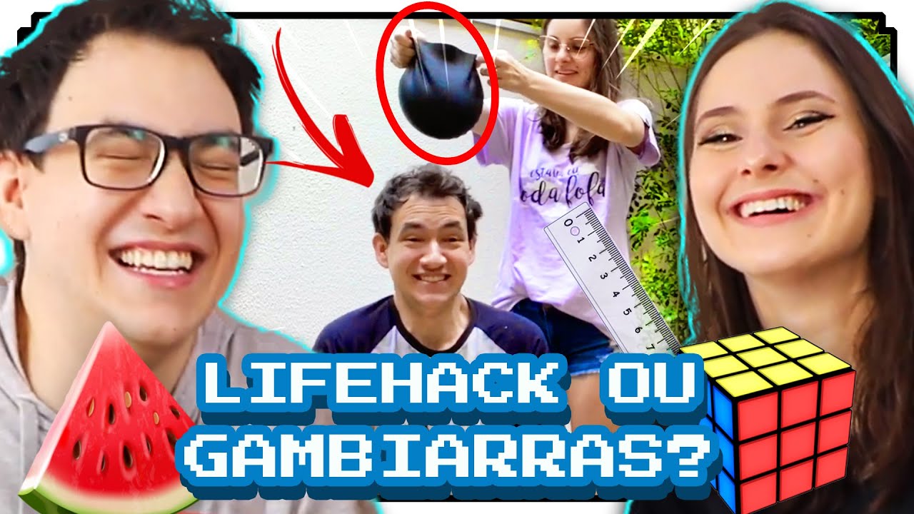 MANU E DEARO: OS LIFEHACKS MAIS DIFÍCEIS QUE VOCÊ JÁ VIU!