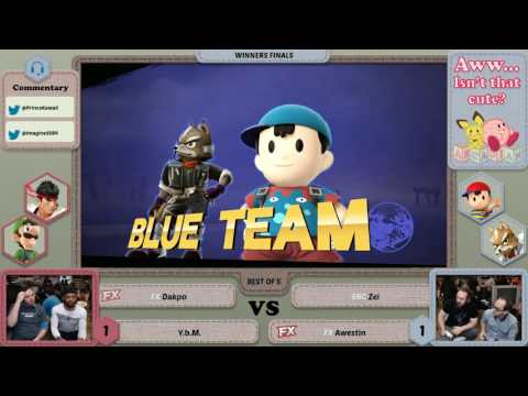 AITC 4 - Dakpo + Y.b.M. vs Awestin + Zei - Winners Finals Smash 4