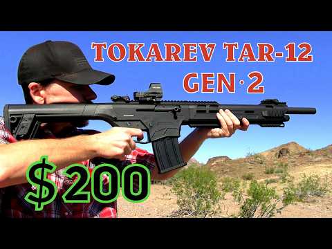 Tokarev TAR-12P GEN 2 12 Gauge Shotgun - Disassembly & Shooting Review - Is It Worth $200?