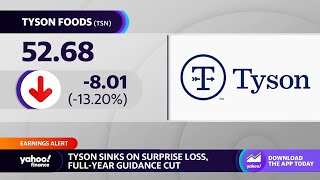 Tyson Foods stock declines on Q2 earnings miss