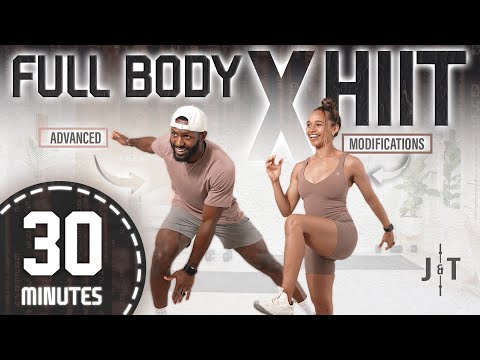30 Minute Full Body HIIT Workout [All Standing/ No Equipment]