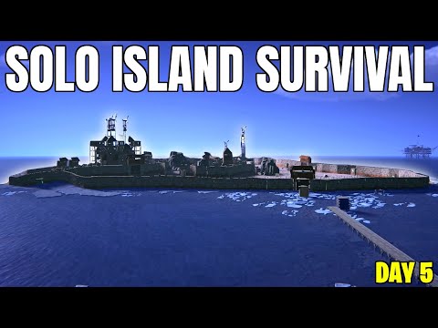 Surviving on a Snow Island for 7 days - Rust Console Edition
