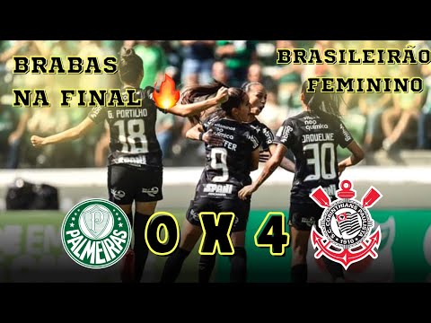 Palmeiras 0 x 4 Corinthians - Melhores Momentos - Brasileirão Feminino 2022