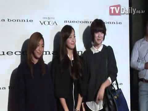 [TVDaily] 121025 Suecomma Bonnie S/S 2013 - f(x) Cut